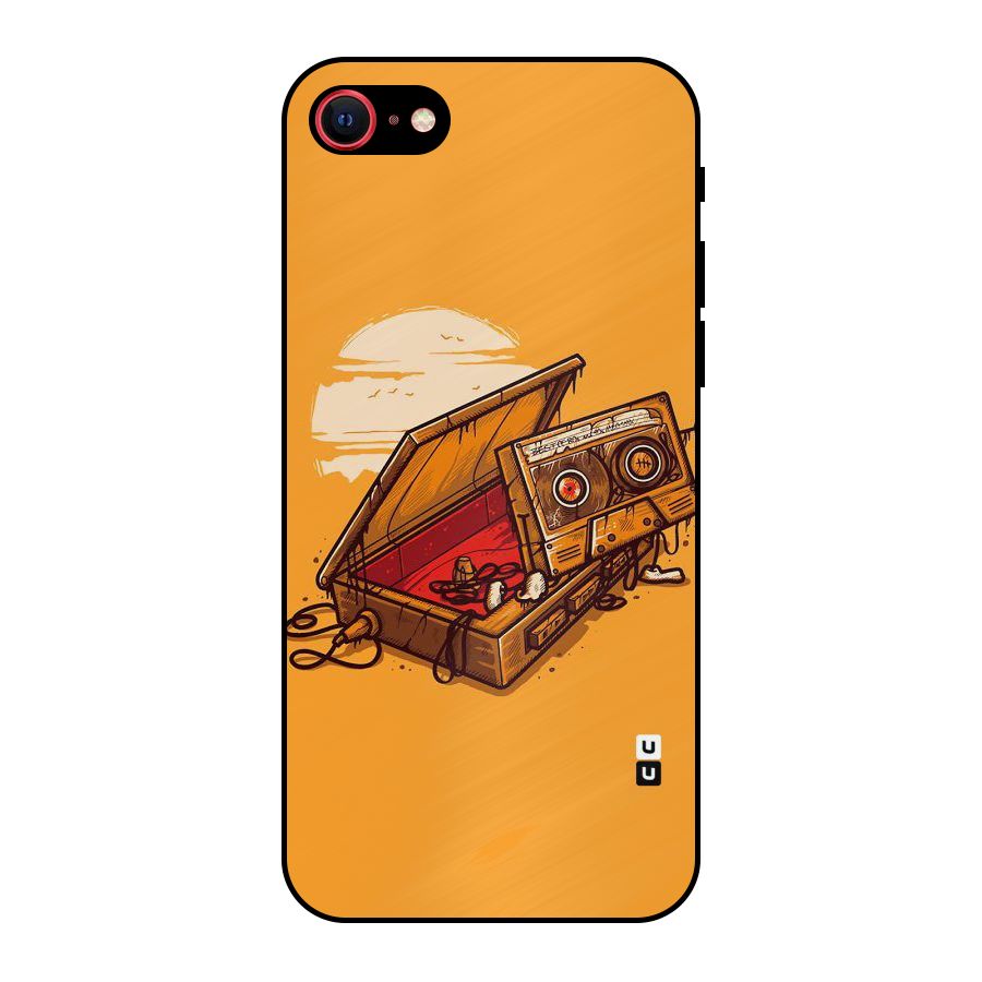 Casette Box Metal Back Case for iPhone 7
