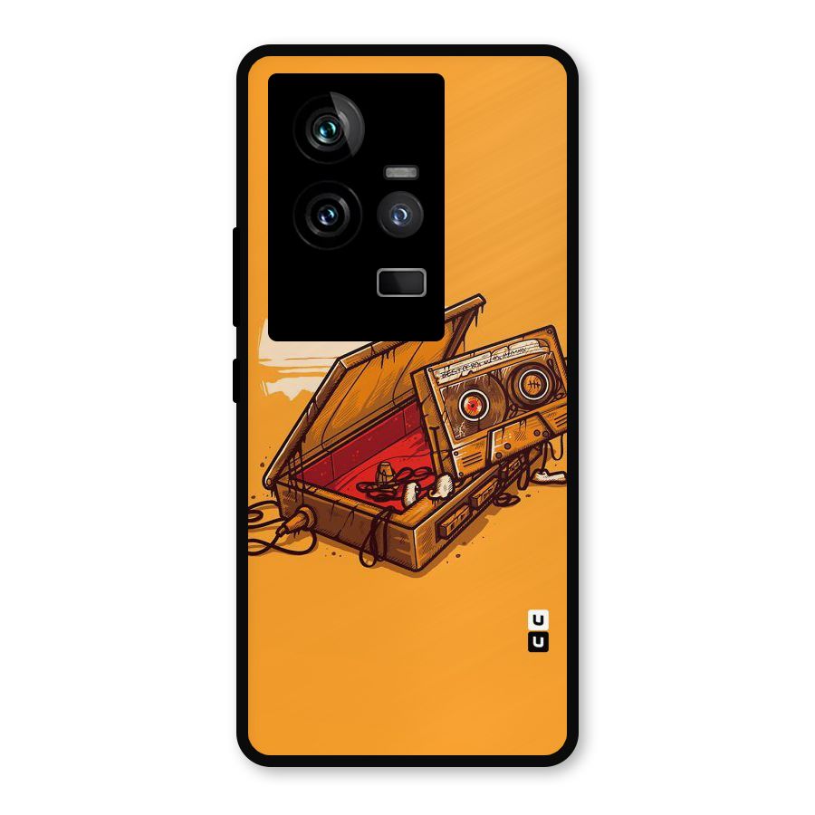 Casette Box Metal Back Case for iQOO 11 5G
