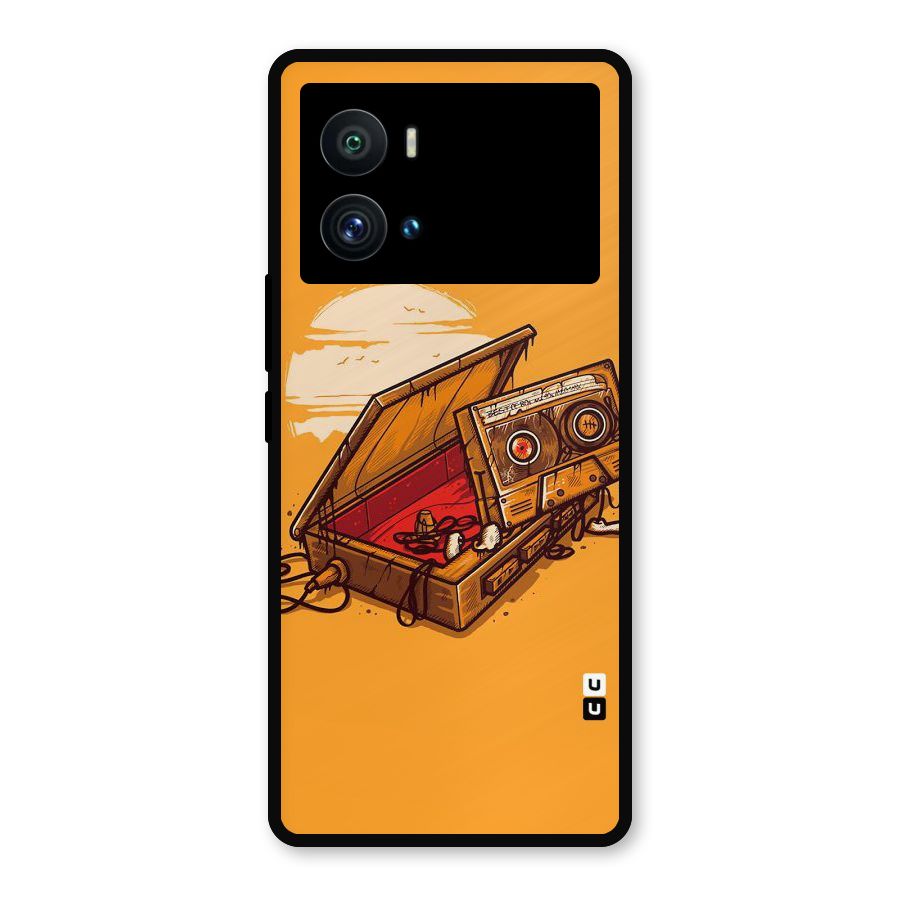 Casette Box Metal Back Case for iQOO 9 Pro