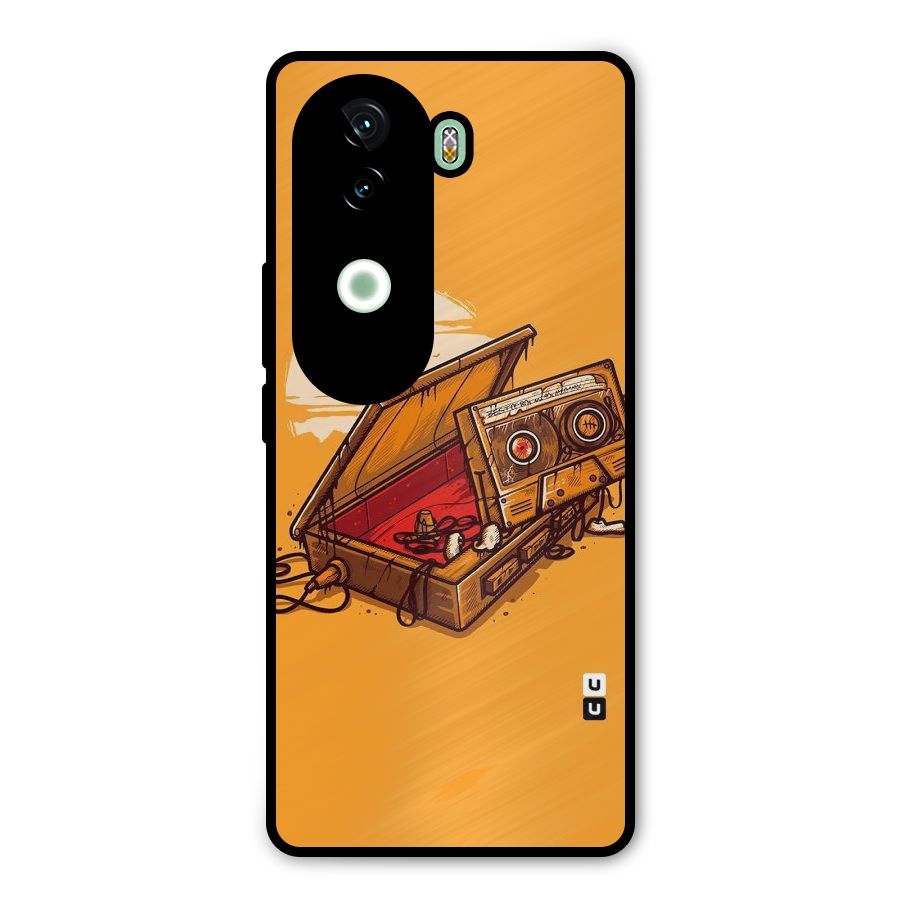 Casette Box Metal Back Case for iQOO Z9s