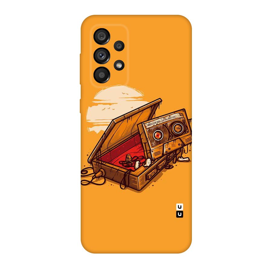 Casette Box Original Polycarbonate Back Case for Galaxy A73 5G