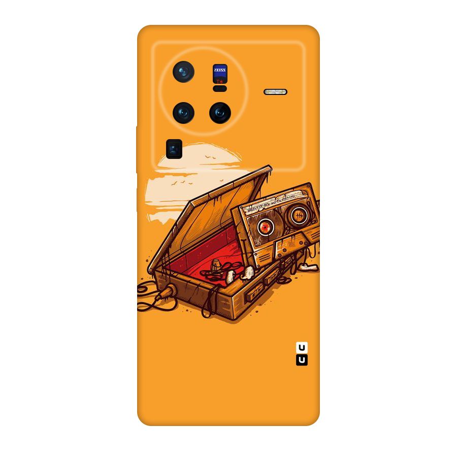 Casette Box Original Polycarbonate Back Case for Vivo X80