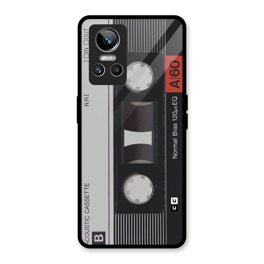 Casette Design Glass Back Case for Realme GT Neo 3