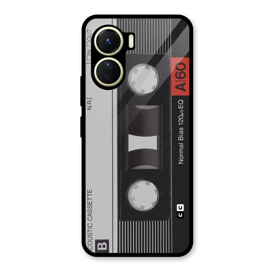 Casette Design Glass Back Case for Vivo Y16