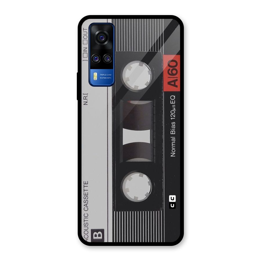 Casette Design Glass Back Case for Vivo Y31
