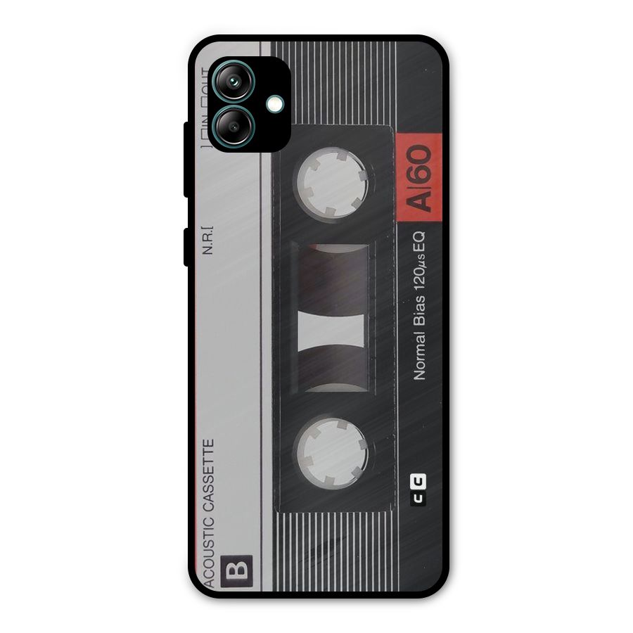 Casette Design Metal Back Case for Galaxy A04