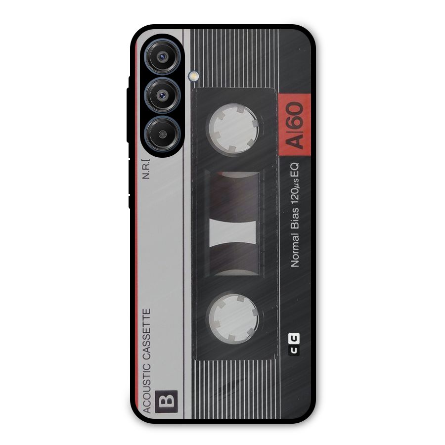 Casette Design Metal Back Case for Galaxy A16 5G