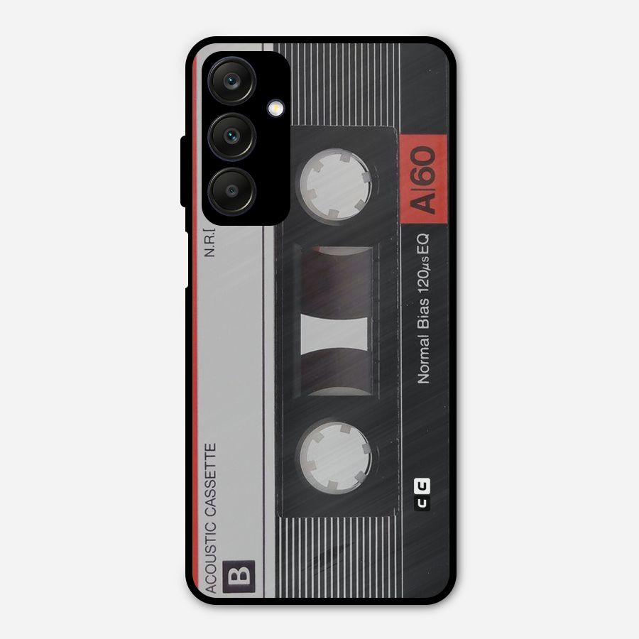 Casette Design Metal Back Case for Galaxy A25 5G