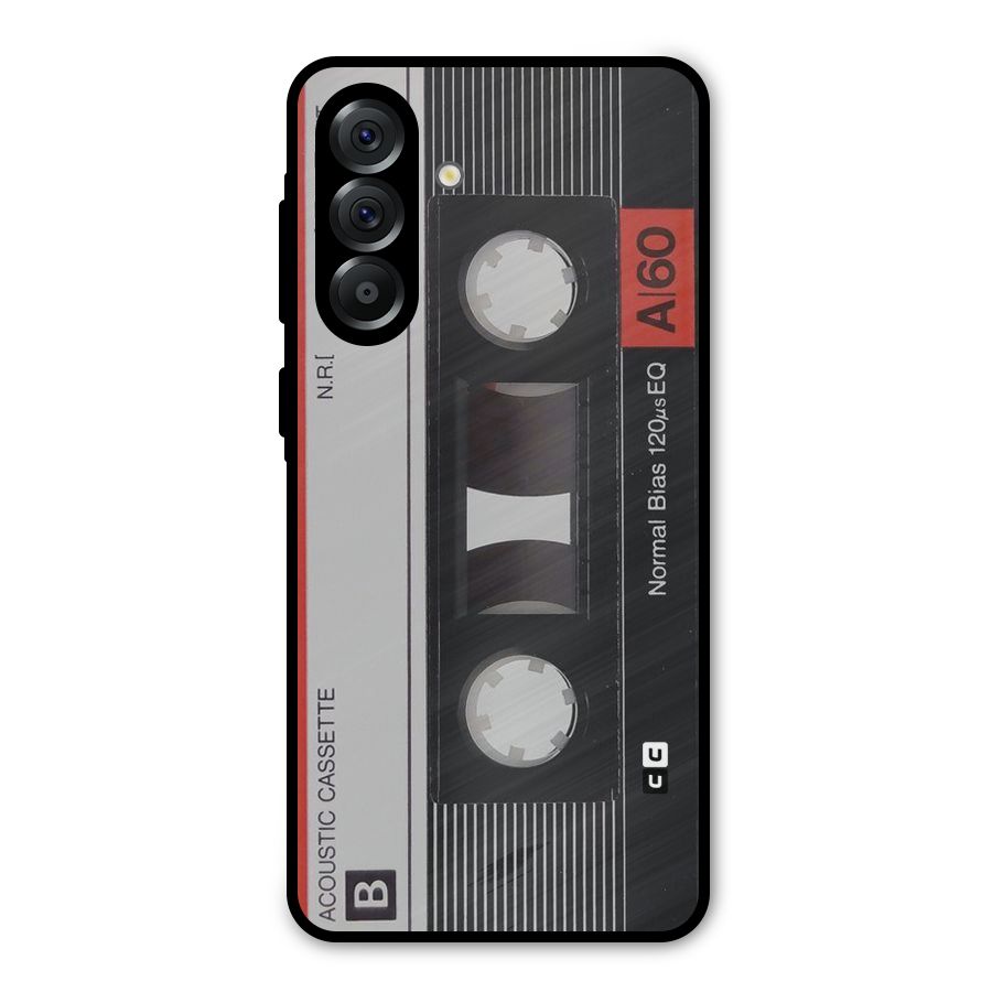 Casette Design Metal Back Case for Galaxy A36