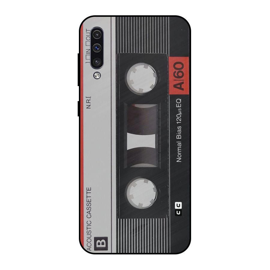 Casette Design Metal Back Case for Galaxy A50