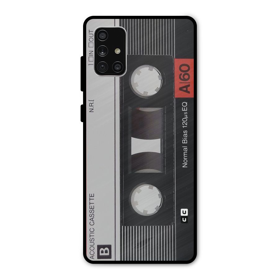 Casette Design Metal Back Case for Galaxy A71