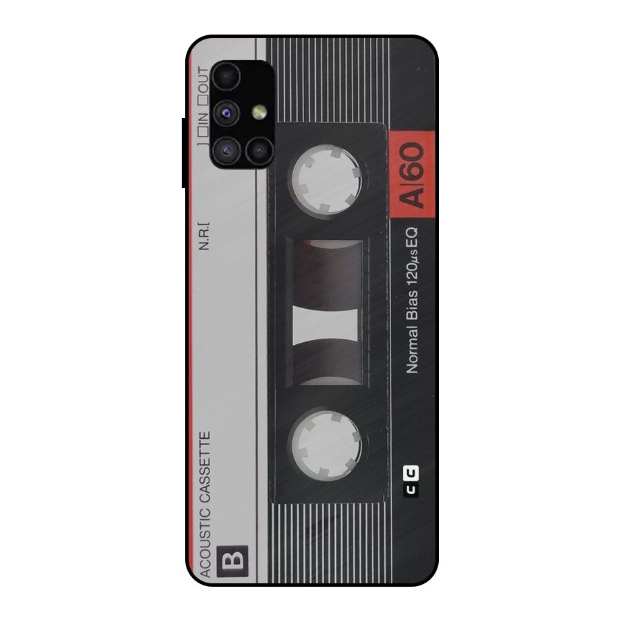 Casette Design Metal Back Case for Galaxy M51