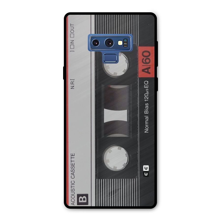 Casette Design Metal Back Case for Galaxy Note 9