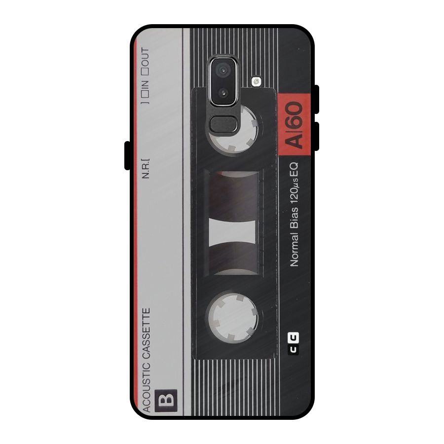 Casette Design Metal Back Case for Galaxy On8 (2018)