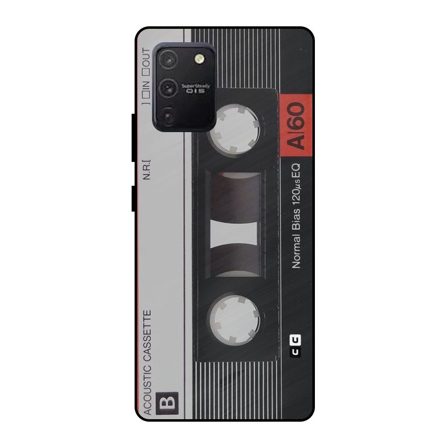 Casette Design Metal Back Case for Galaxy S10 Lite