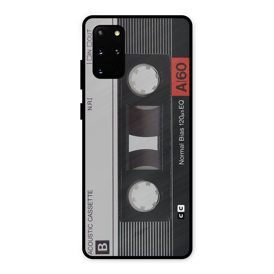 Casette Design Metal Back Case for Galaxy S20 Plus