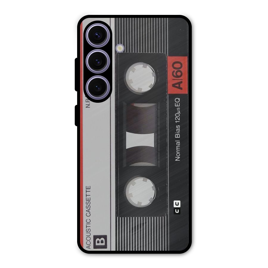 Casette Design Metal Back Case for Galaxy S24