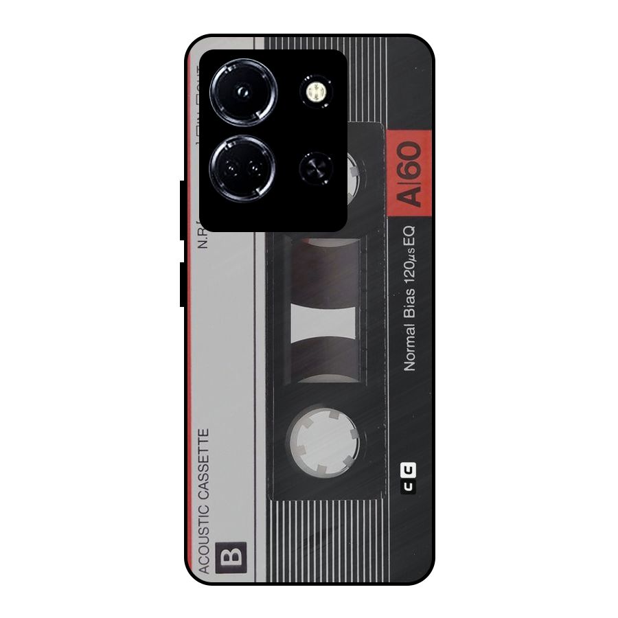 Casette Design Metal Back Case for Infinix Note 30 5G