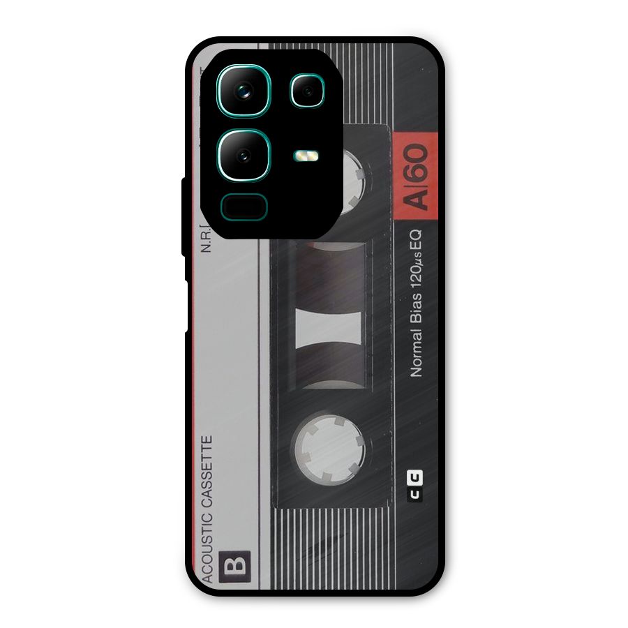Casette Design Metal Back Case for Infinix Note 50x