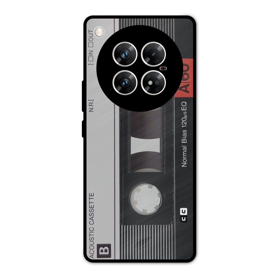 Casette Design Metal Back Case for Infinix Zero 40 5G