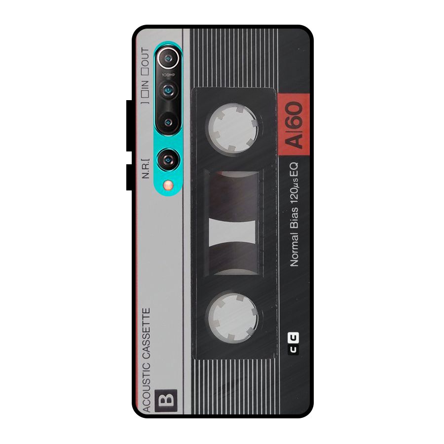 Casette Design Metal Back Case for Mi 10
