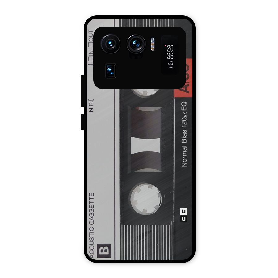 Casette Design Metal Back Case for Mi 11 Ultra