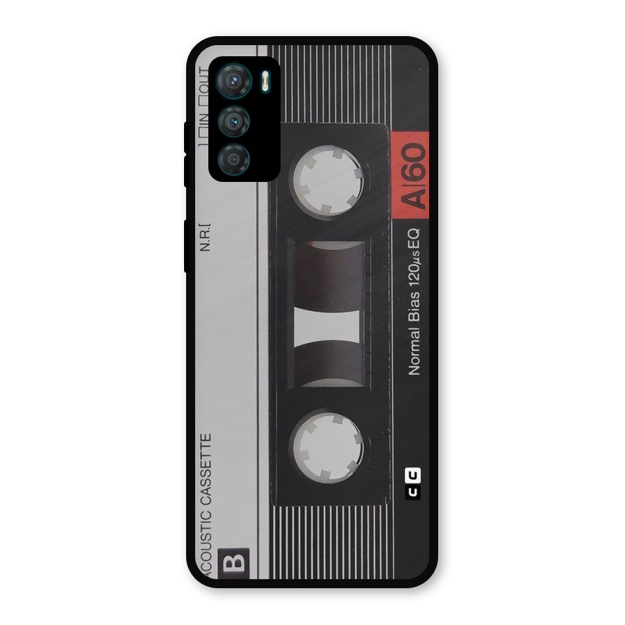 Casette Design Metal Back Case for Moto G42