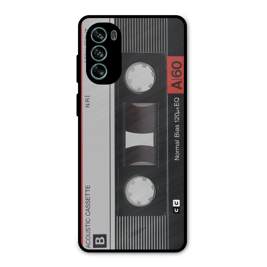 Casette Design Metal Back Case for Moto G62