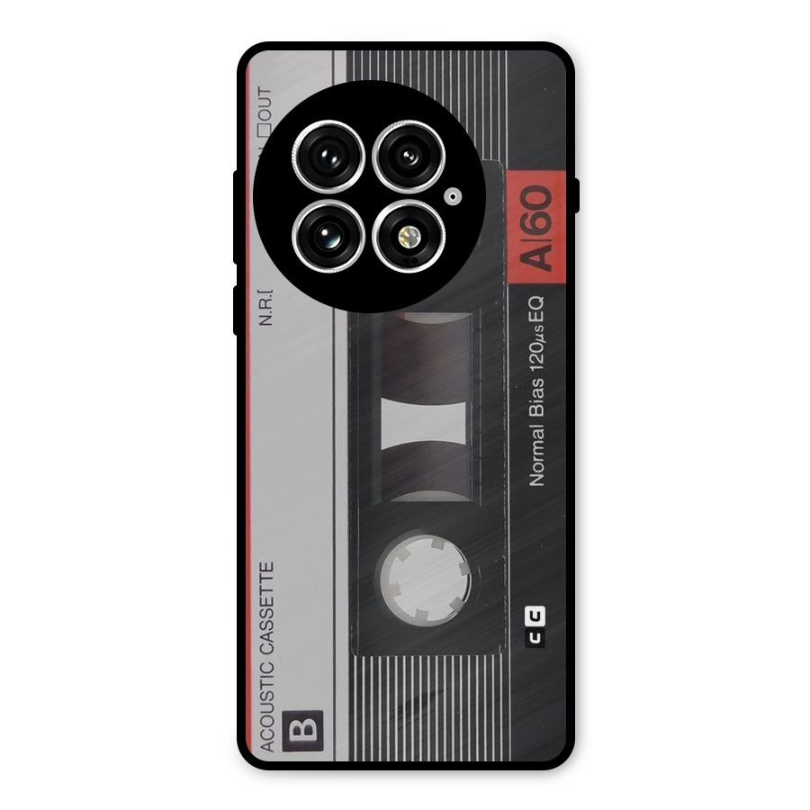 Casette Design Metal Back Case for OnePlus 13