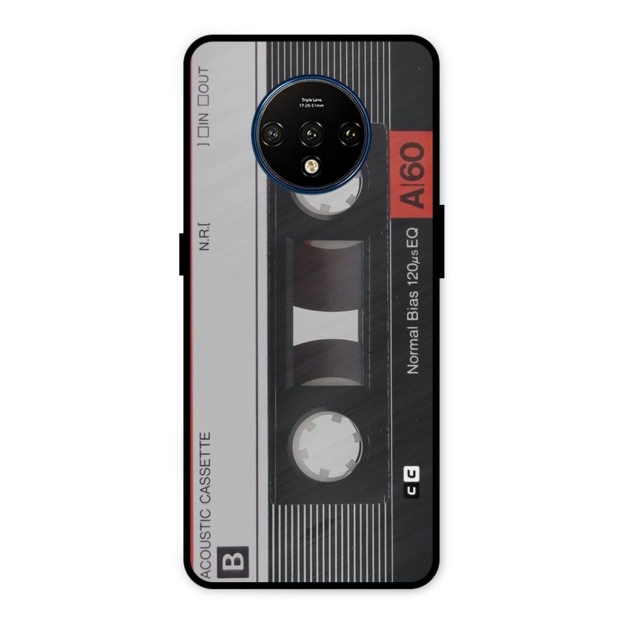 Casette Design Metal Back Case for OnePlus 7T
