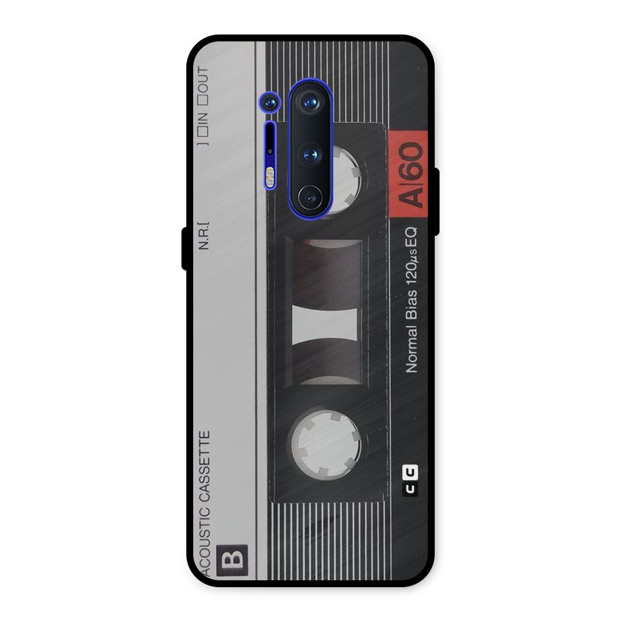 Casette Design Metal Back Case for OnePlus 8 Pro