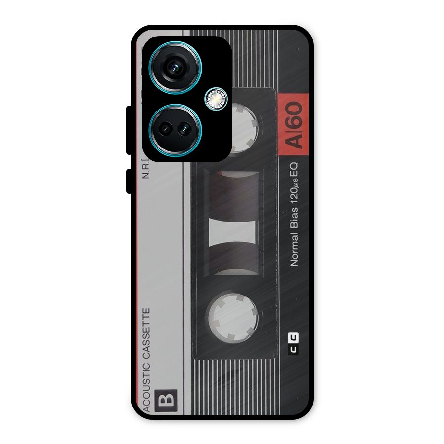 Casette Design Metal Back Case for OnePlus Nord CE 3 5G