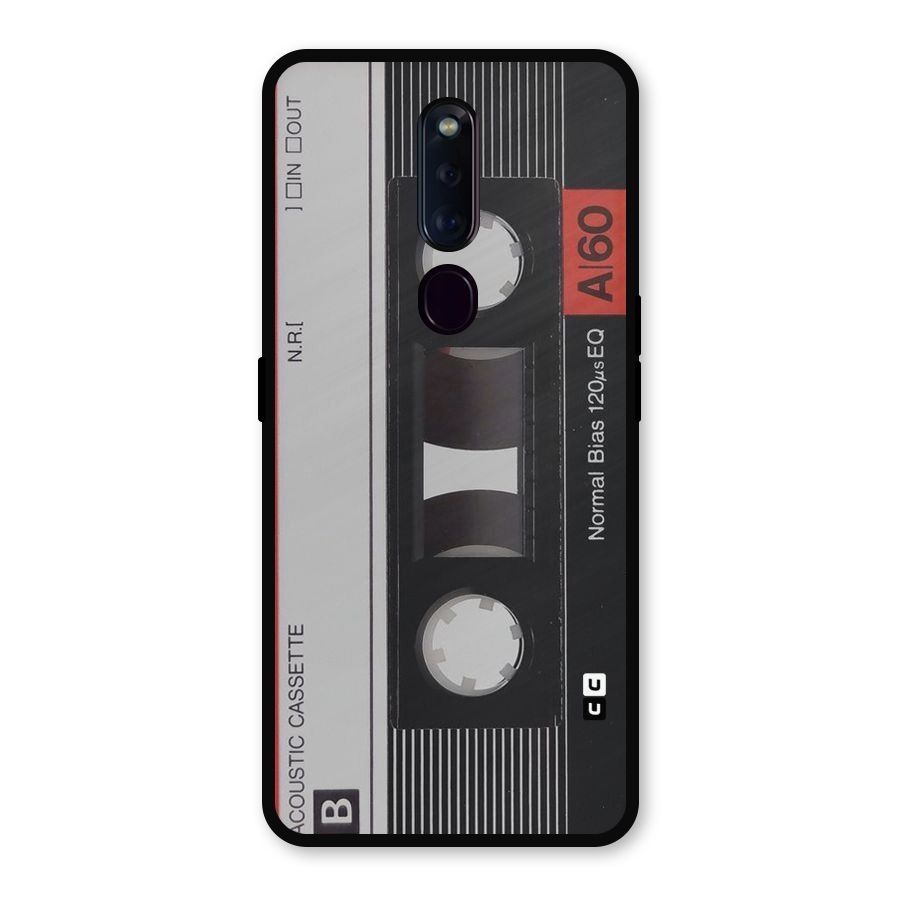 Casette Design Metal Back Case for Oppo F11 Pro