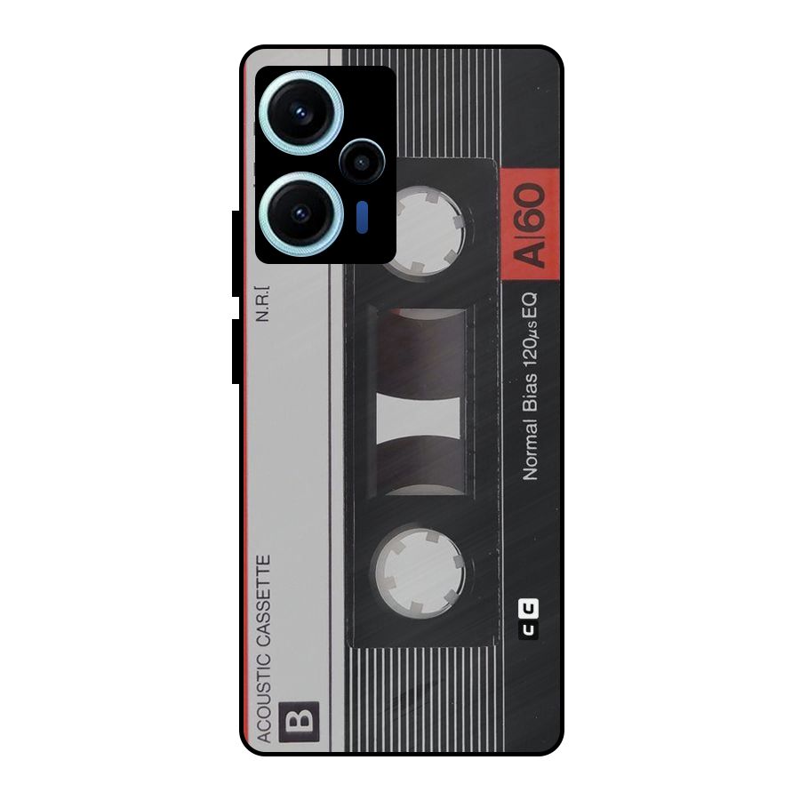 Casette Design Metal Back Case for Poco F5