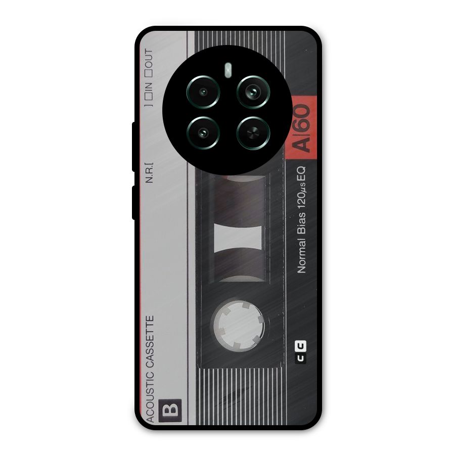 Casette Design Metal Back Case for Realme 12 Pro Plus
