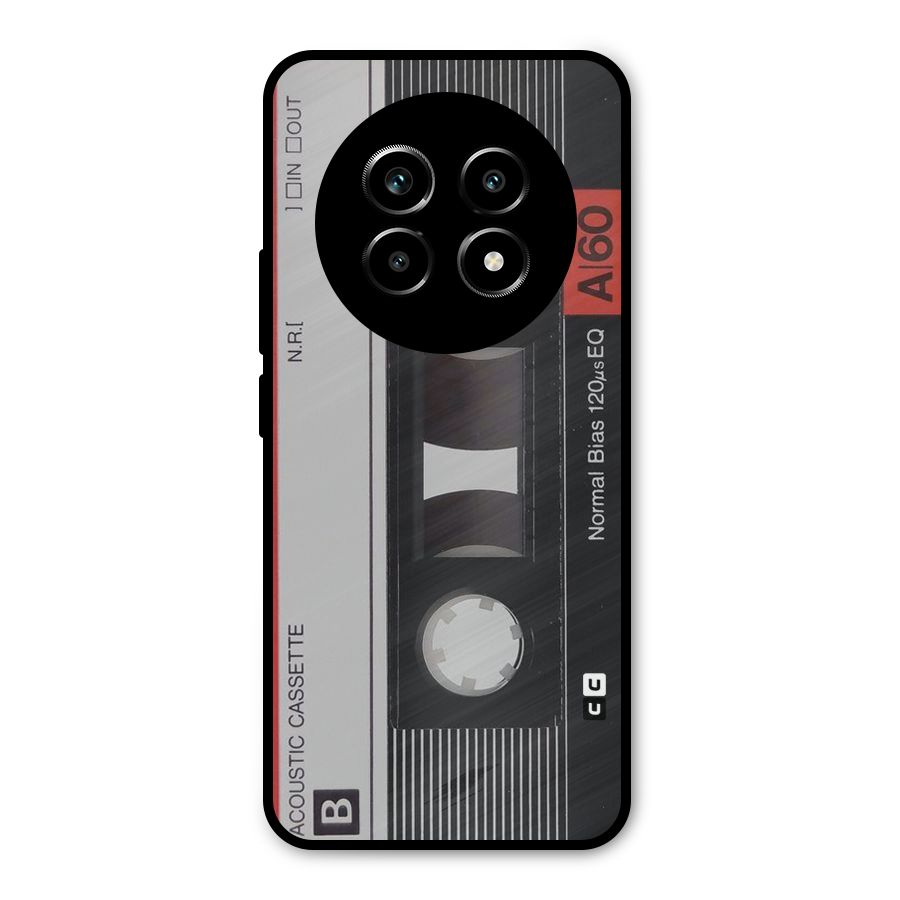 Casette Design Metal Back Case for Realme 13 Pro