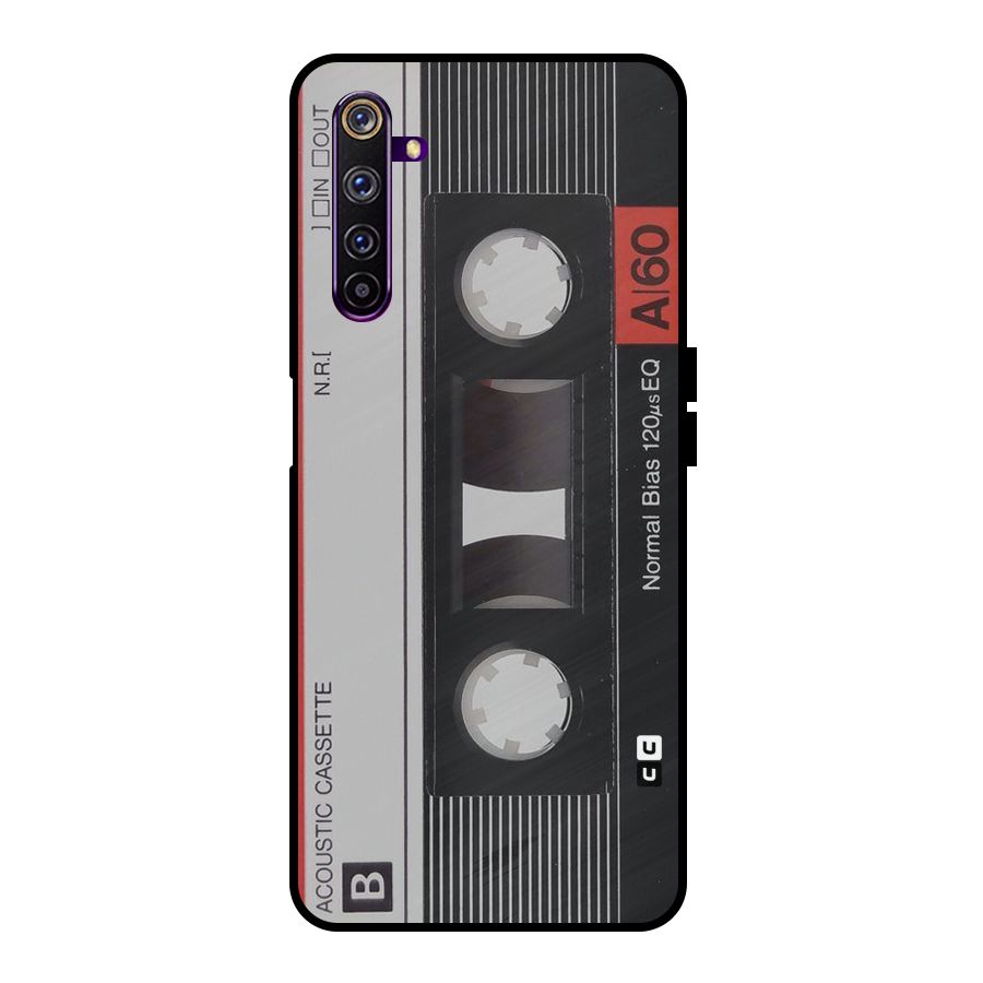 Casette Design Metal Back Case for Realme 6 Pro