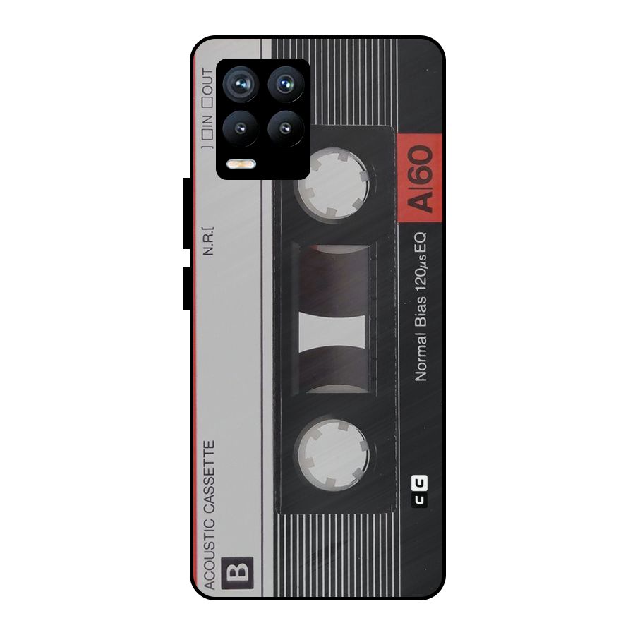 Casette Design Metal Back Case for Realme 8 Pro