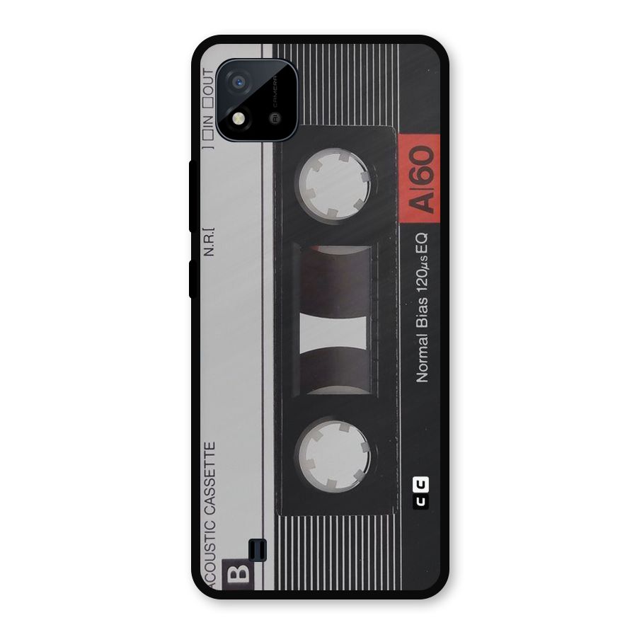Casette Design Metal Back Case for Realme C11 2021
