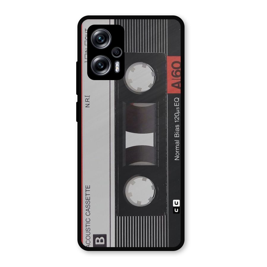 Casette Design Metal Back Case for Redmi K50i
