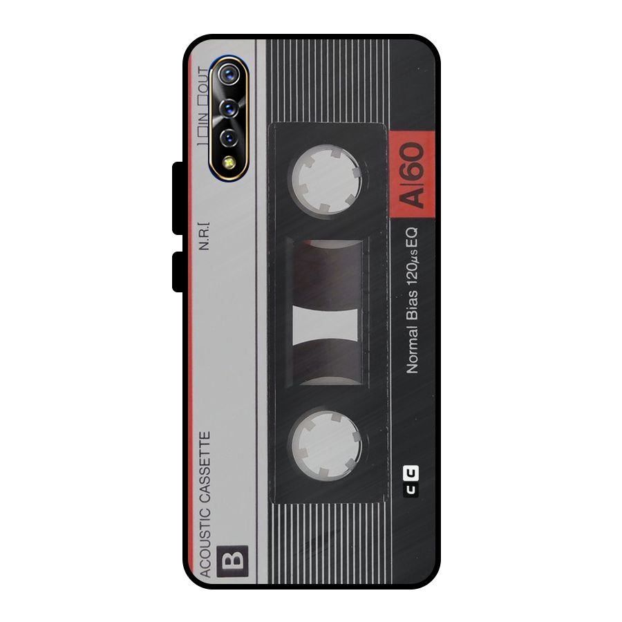 Casette Design Metal Back Case for Vivo S1