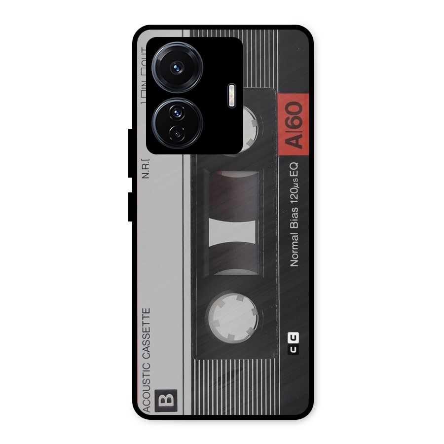 Casette Design Metal Back Case for Vivo T1 Pro