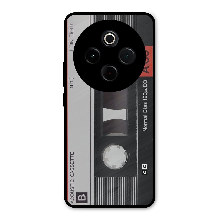 Casette Design Metal Back Case for Vivo T4