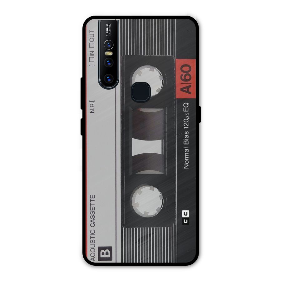 Casette Design Metal Back Case for Vivo V15