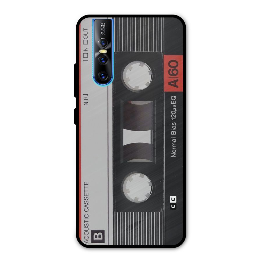 Casette Design Metal Back Case for Vivo V15 Pro