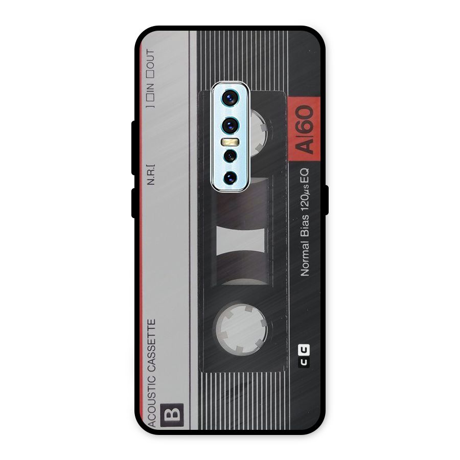 Casette Design Metal Back Case for Vivo V17 Pro