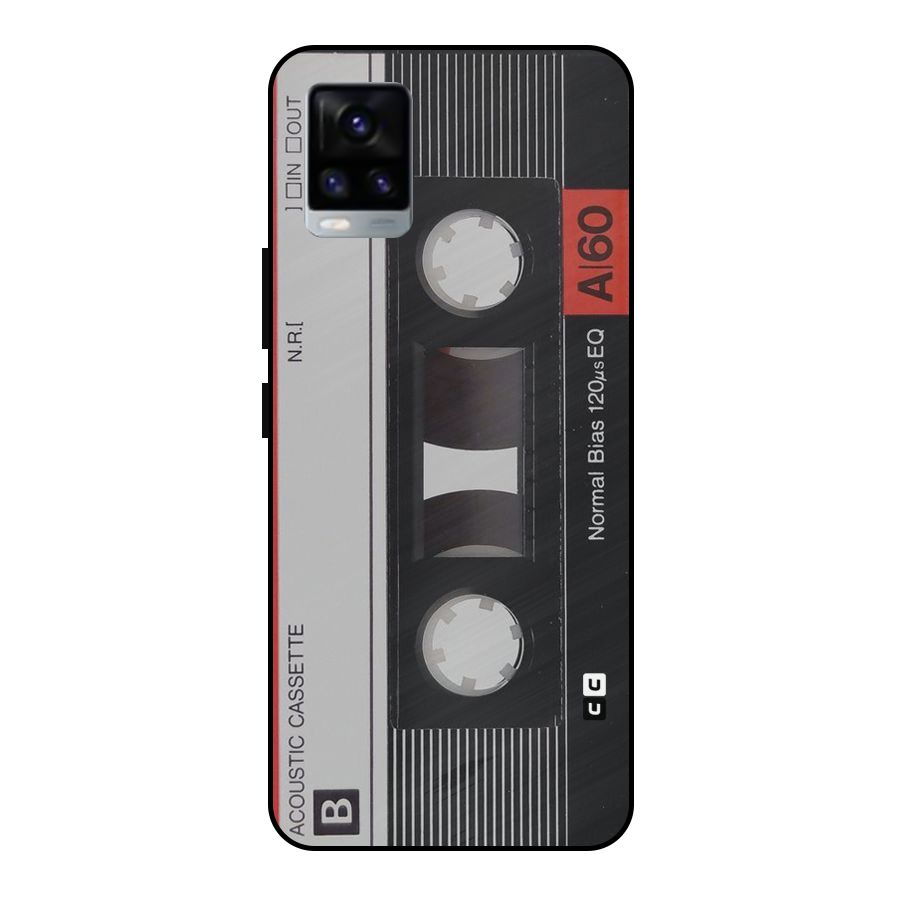 Casette Design Metal Back Case for Vivo V20 2021