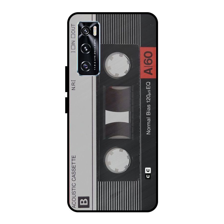 Casette Design Metal Back Case for Vivo V20 SE