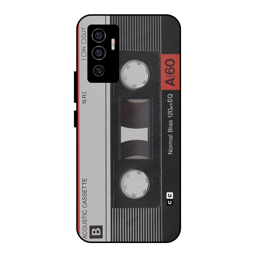 Casette Design Metal Back Case for Vivo V23e
