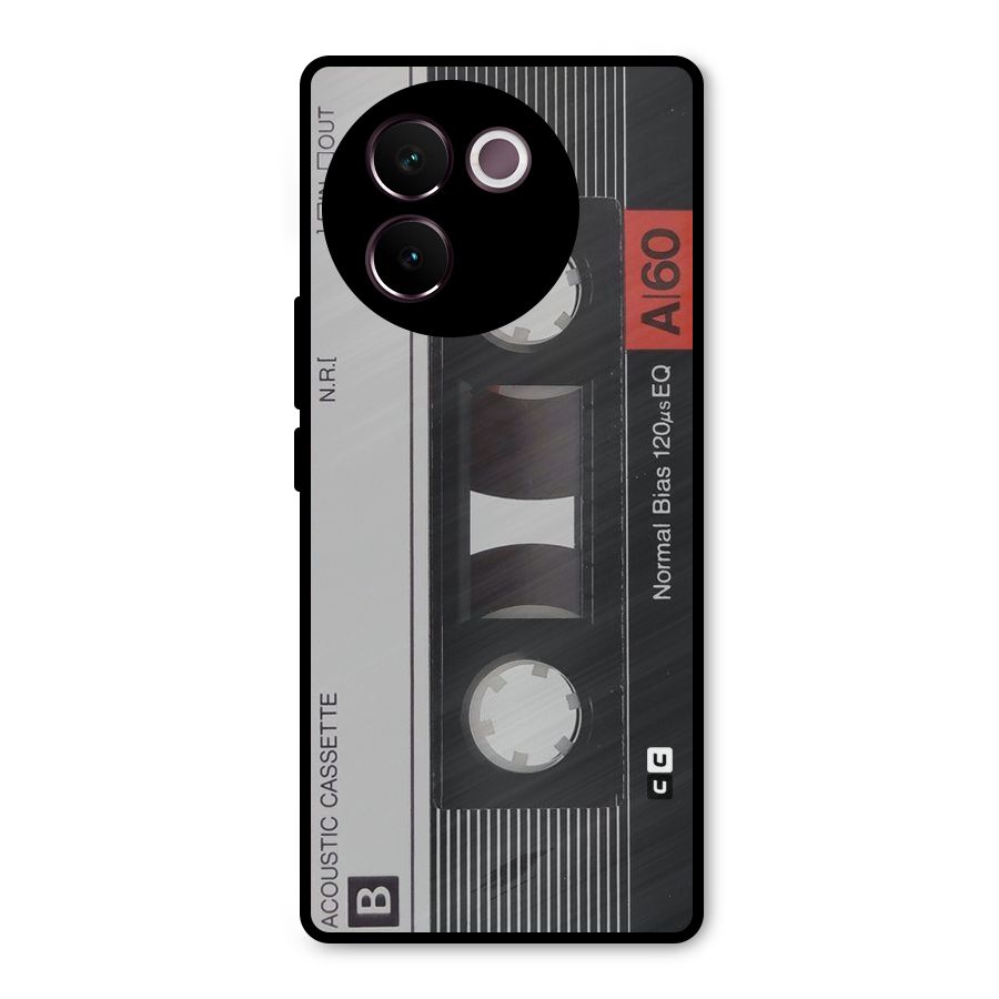 Casette Design Metal Back Case for Vivo V30e